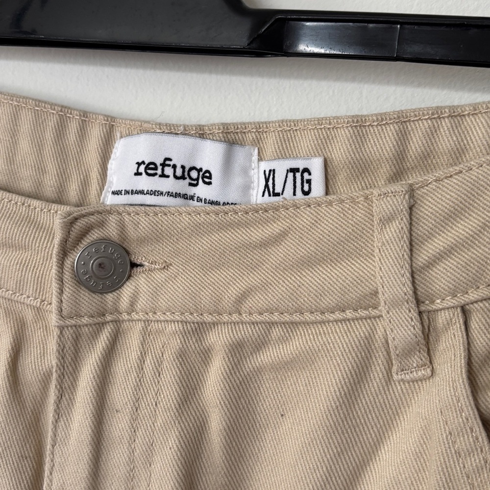 🎉4/30$🎉 Refuge XL Tan Cargo Wide Leg Pants - Picture 2 of 6